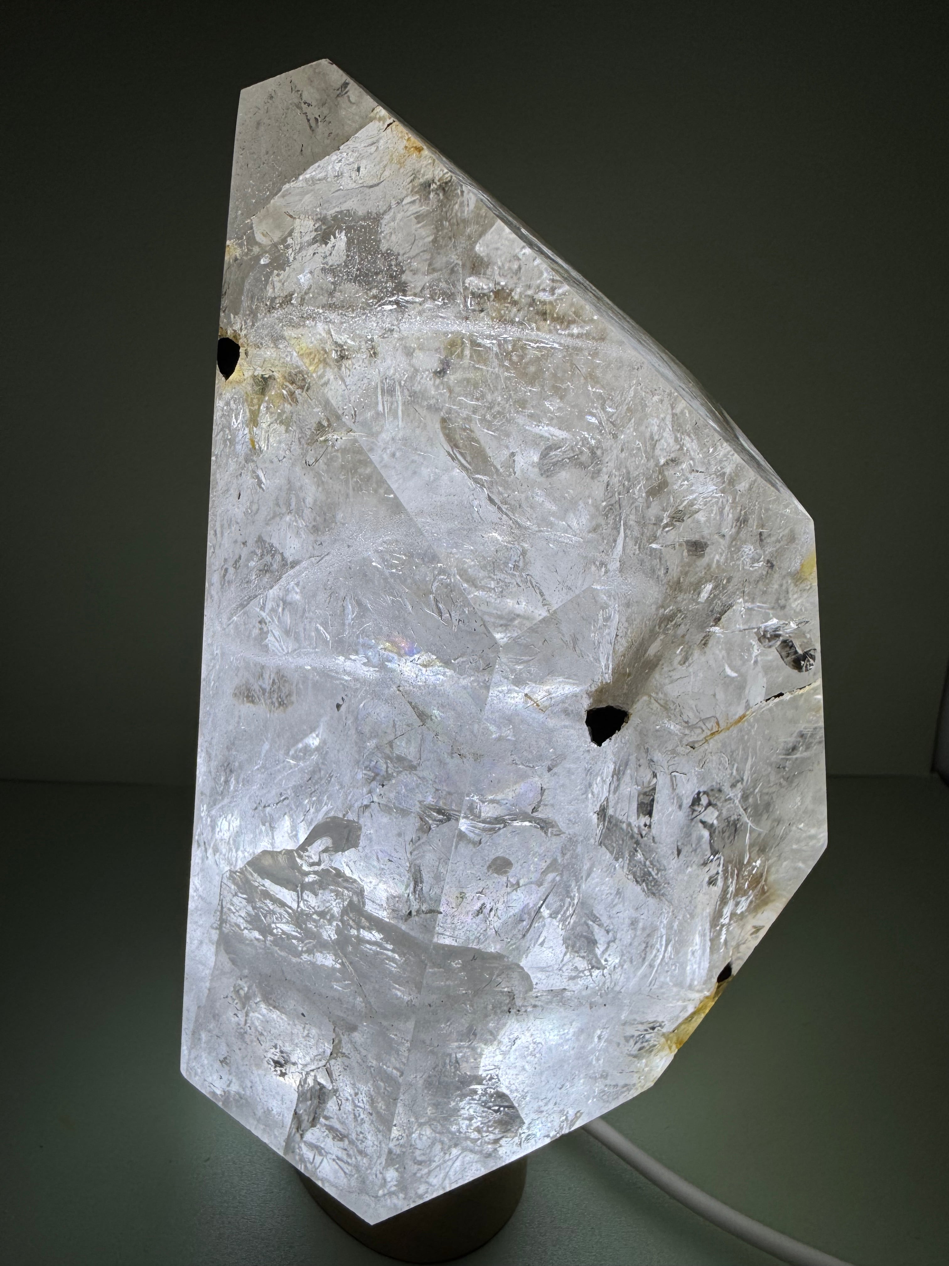 Inclusion Quartz Freeform - Black Tourmaline Rods