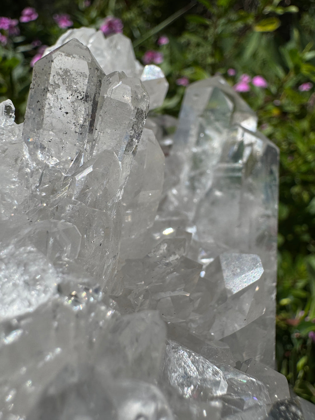 Clear Quartz Cluster - A+/AA Grade