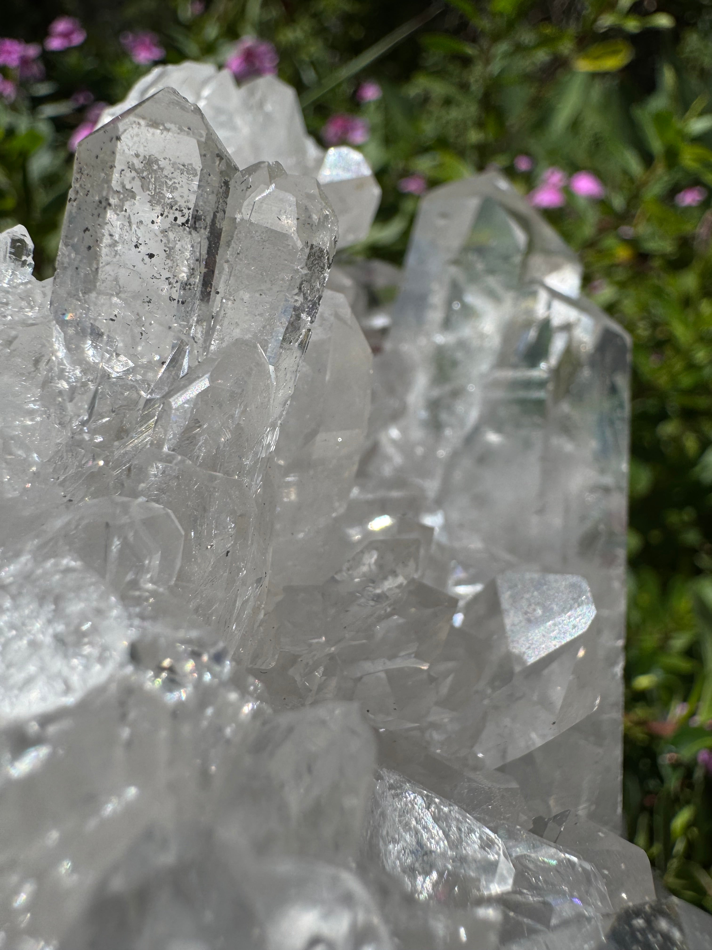 Clear Quartz Cluster - A+/AA Grade