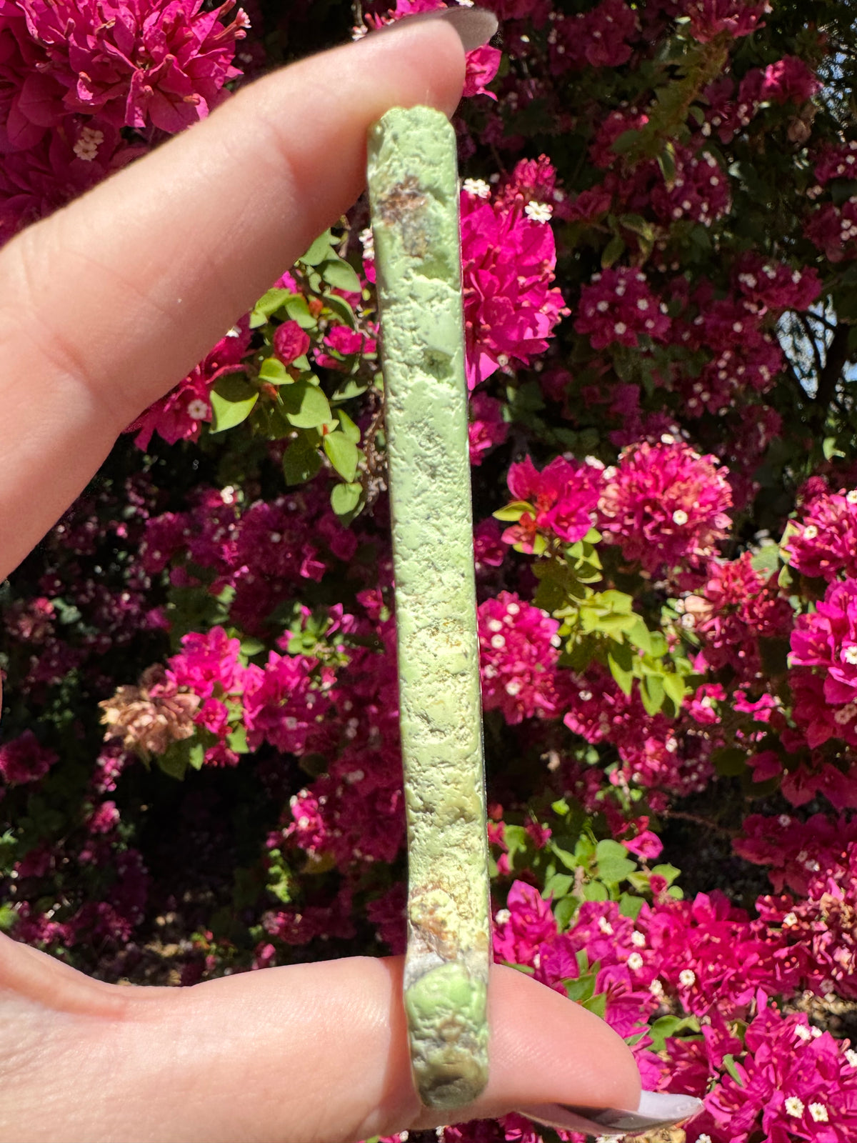 Lemon Chrysoprase Slice | Yerilla