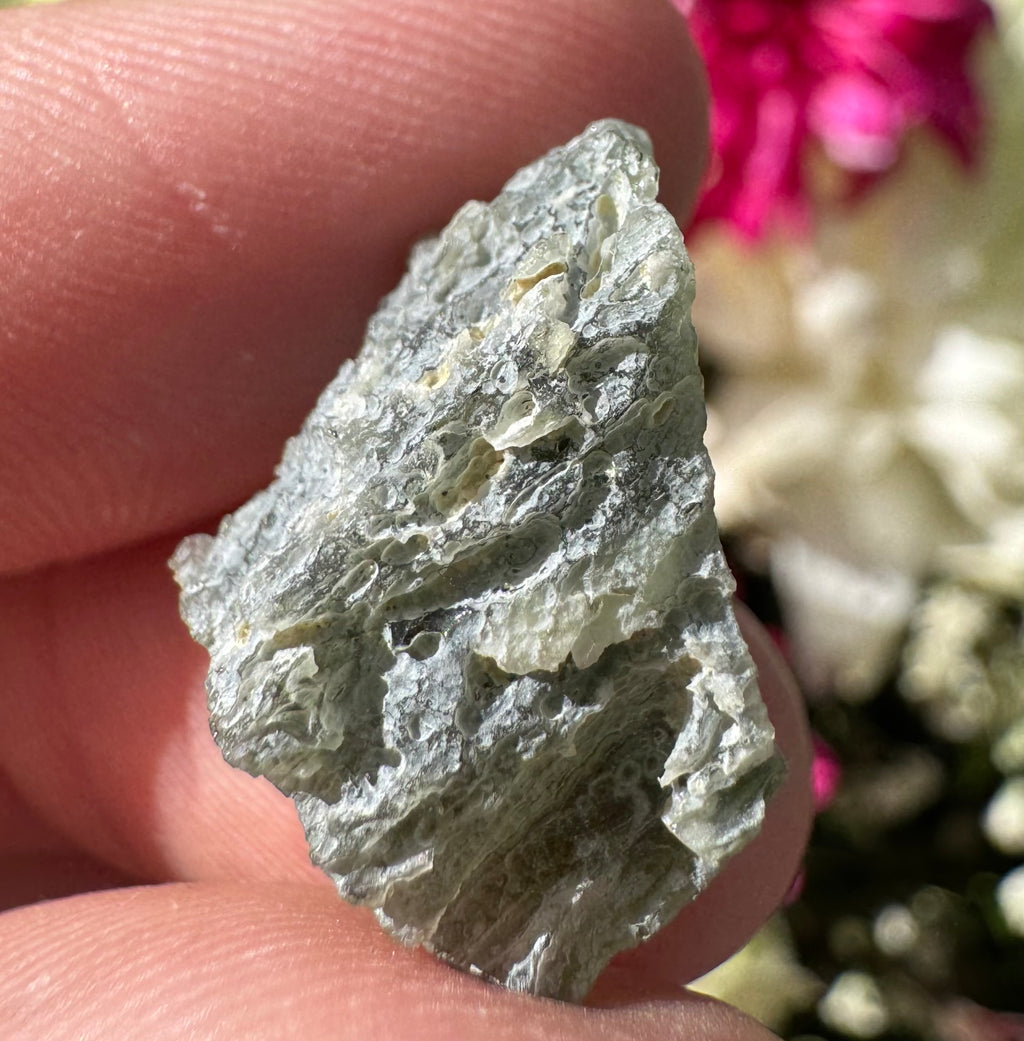 Devitrified Moldavite (Snowflake Moldavite) Specimen