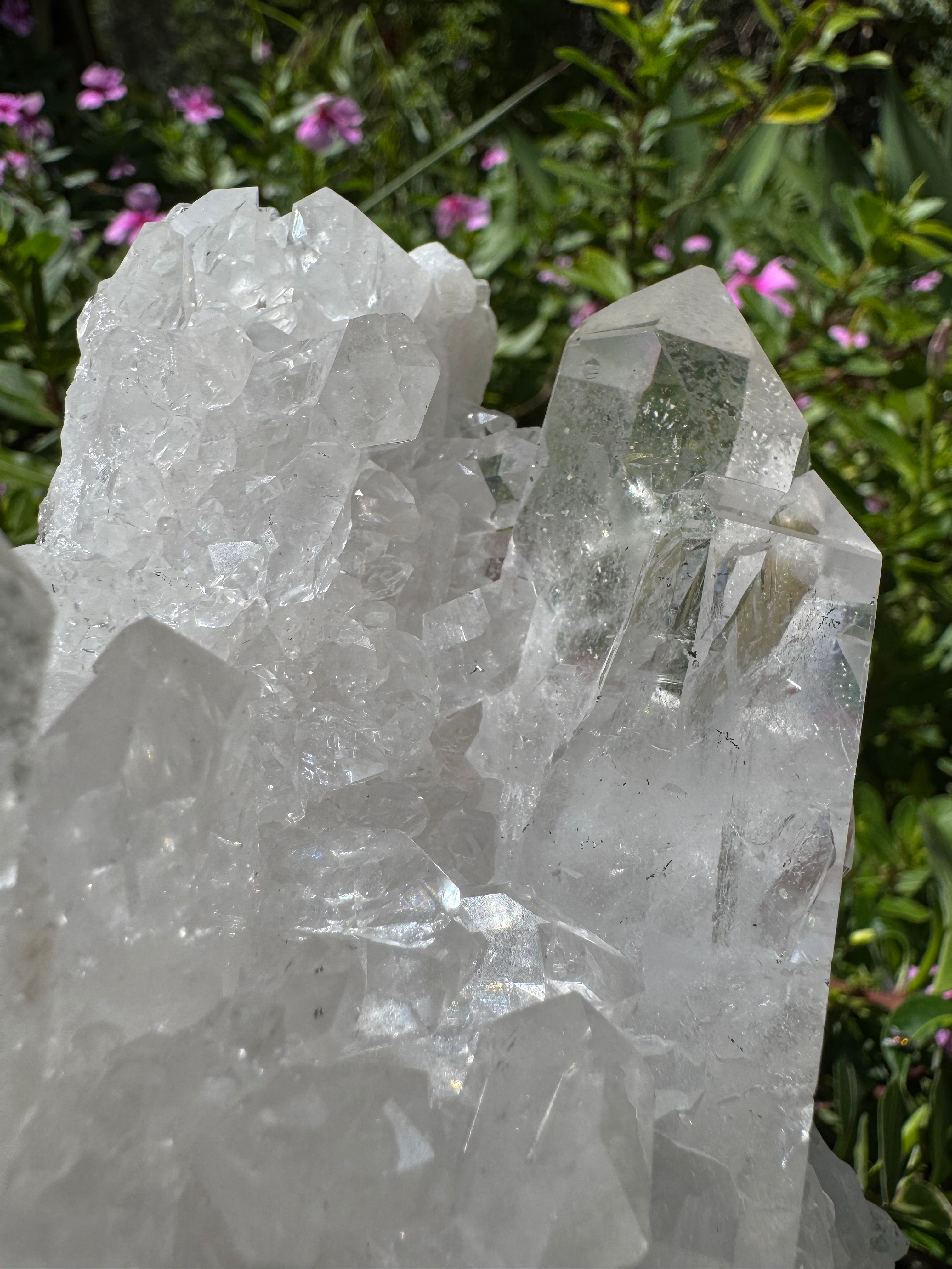 Clear Quartz Cluster - A+/AA Grade