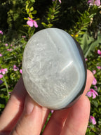 Orca Agate Palm Stone