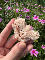 Vanadinite on Barite Specimen