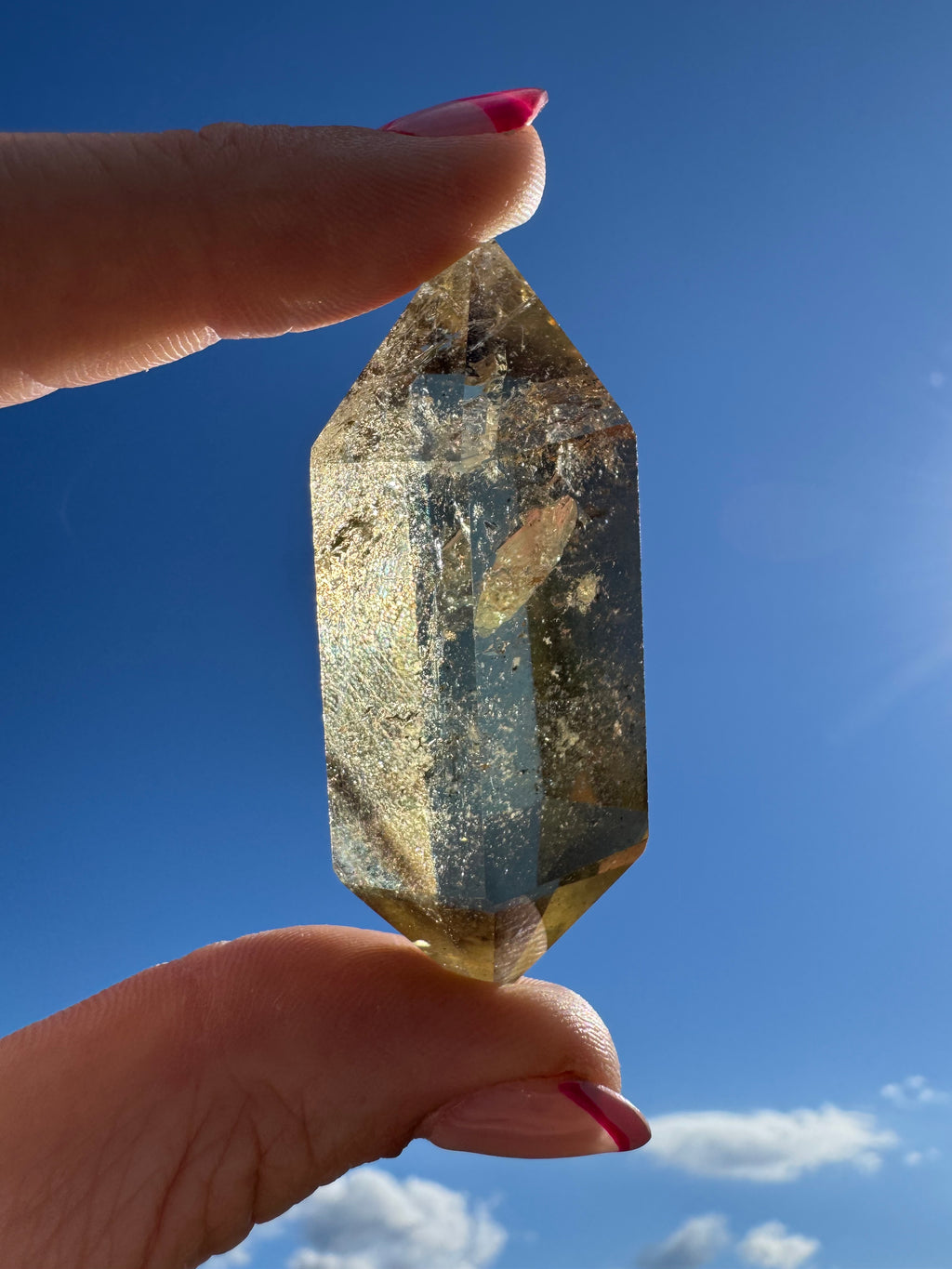 Citrine Double Terminated Point