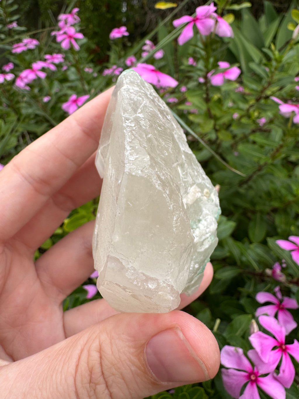 Green Tourmaline in Quartz Specimen