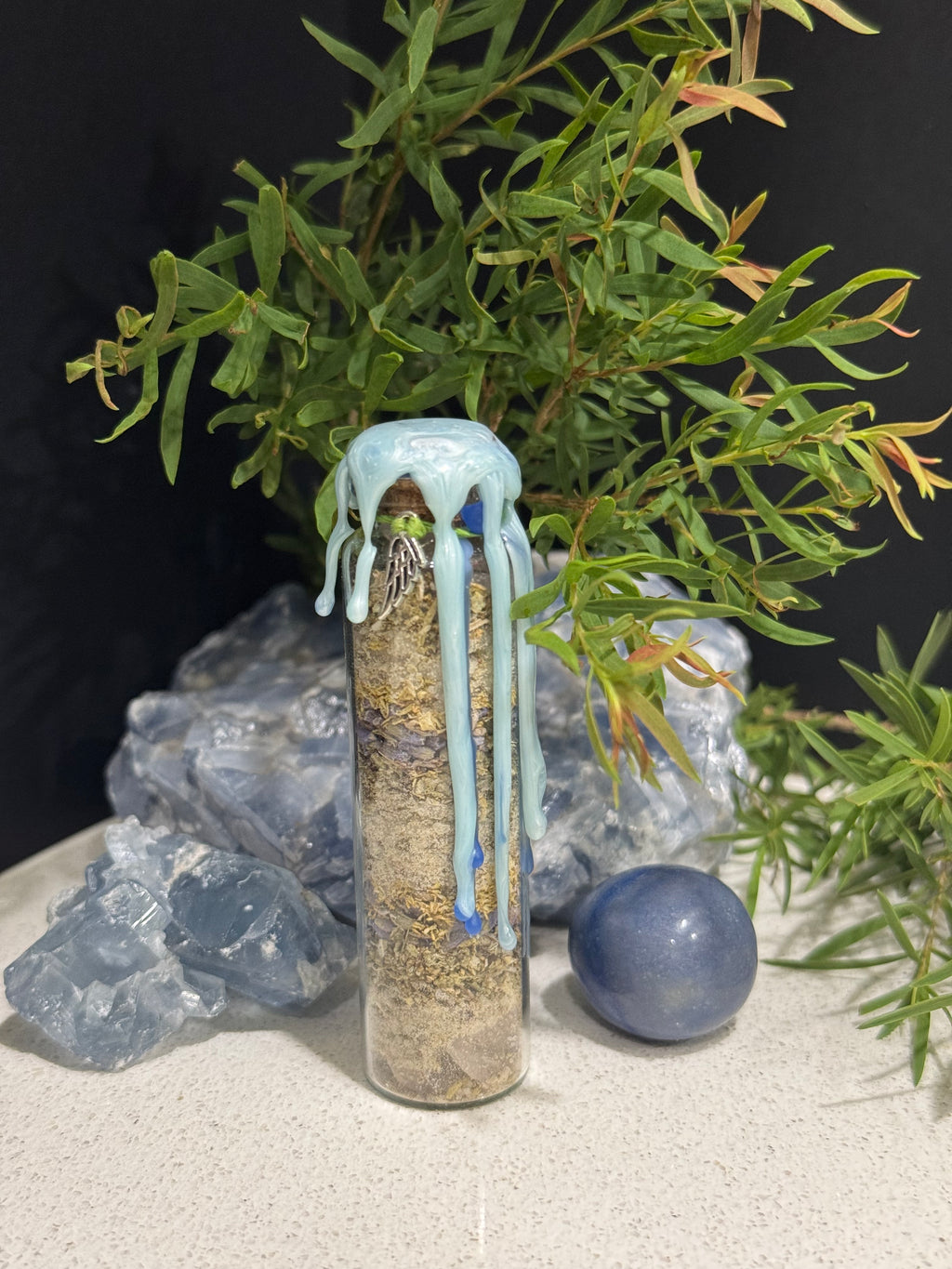 Handcrafted Banish Anxiety Spell Jar | Calm & Emotional Balance