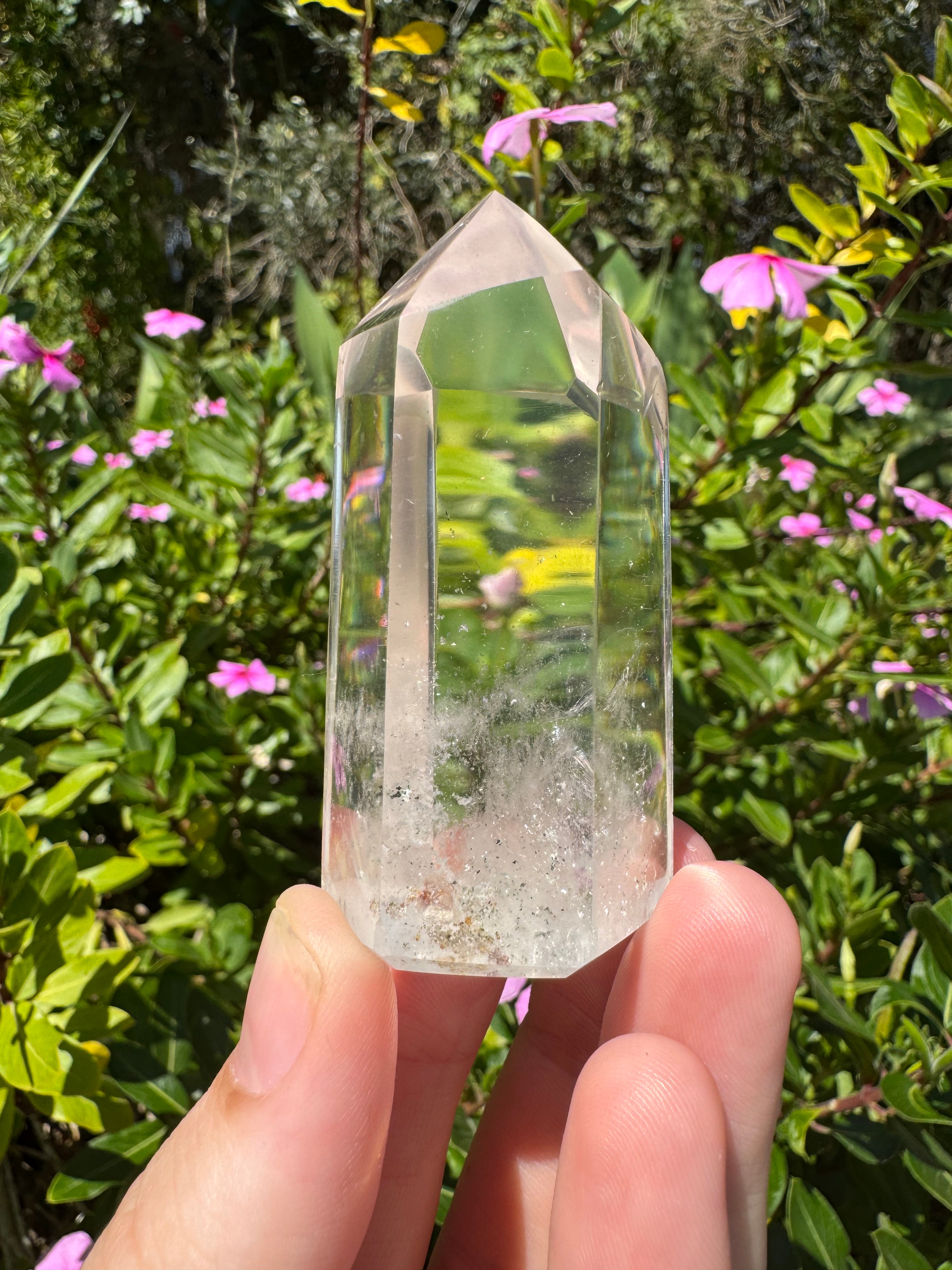 Natural Madagascan Clear Quartz Point