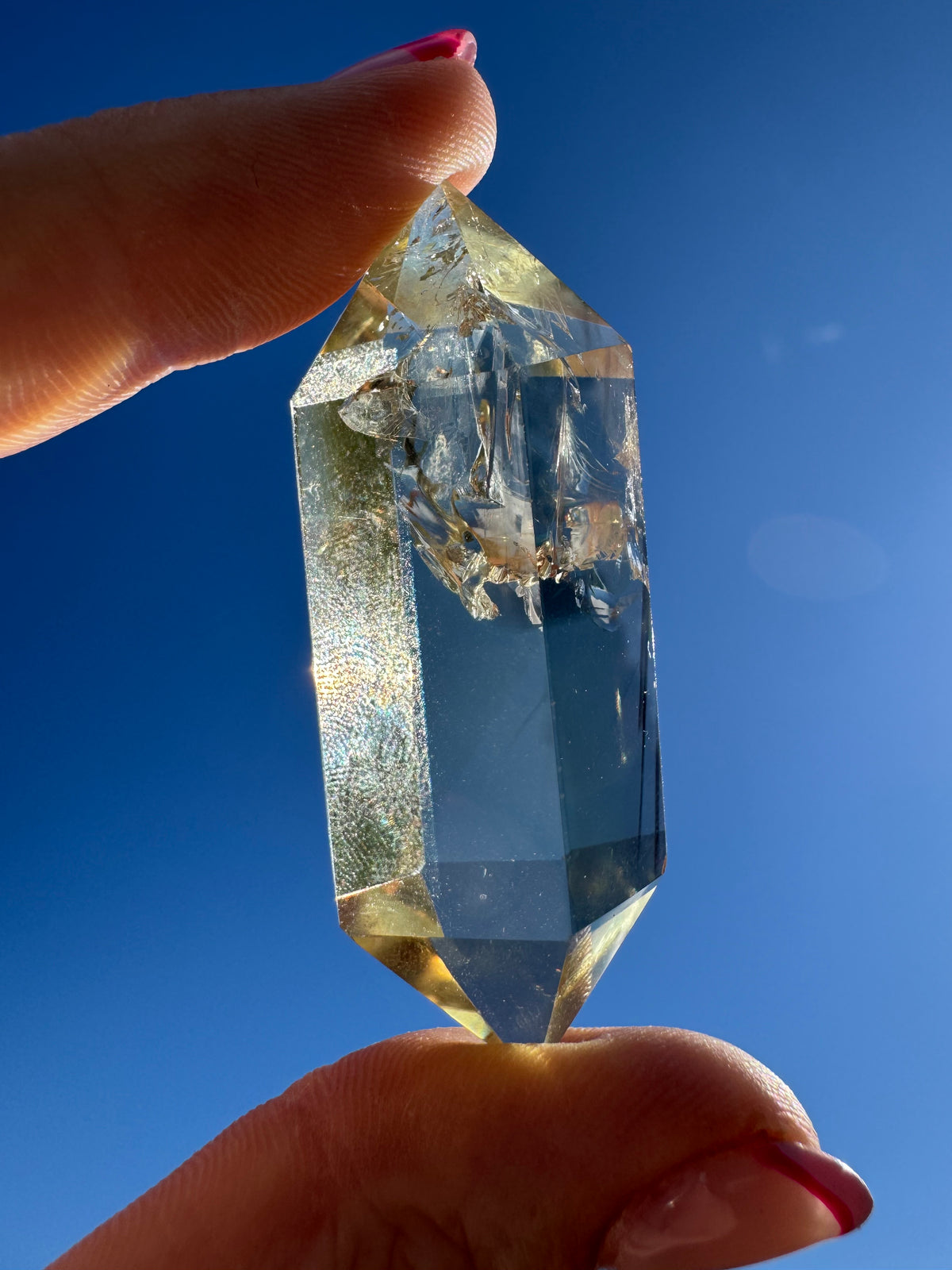 Citrine Double Terminated Point