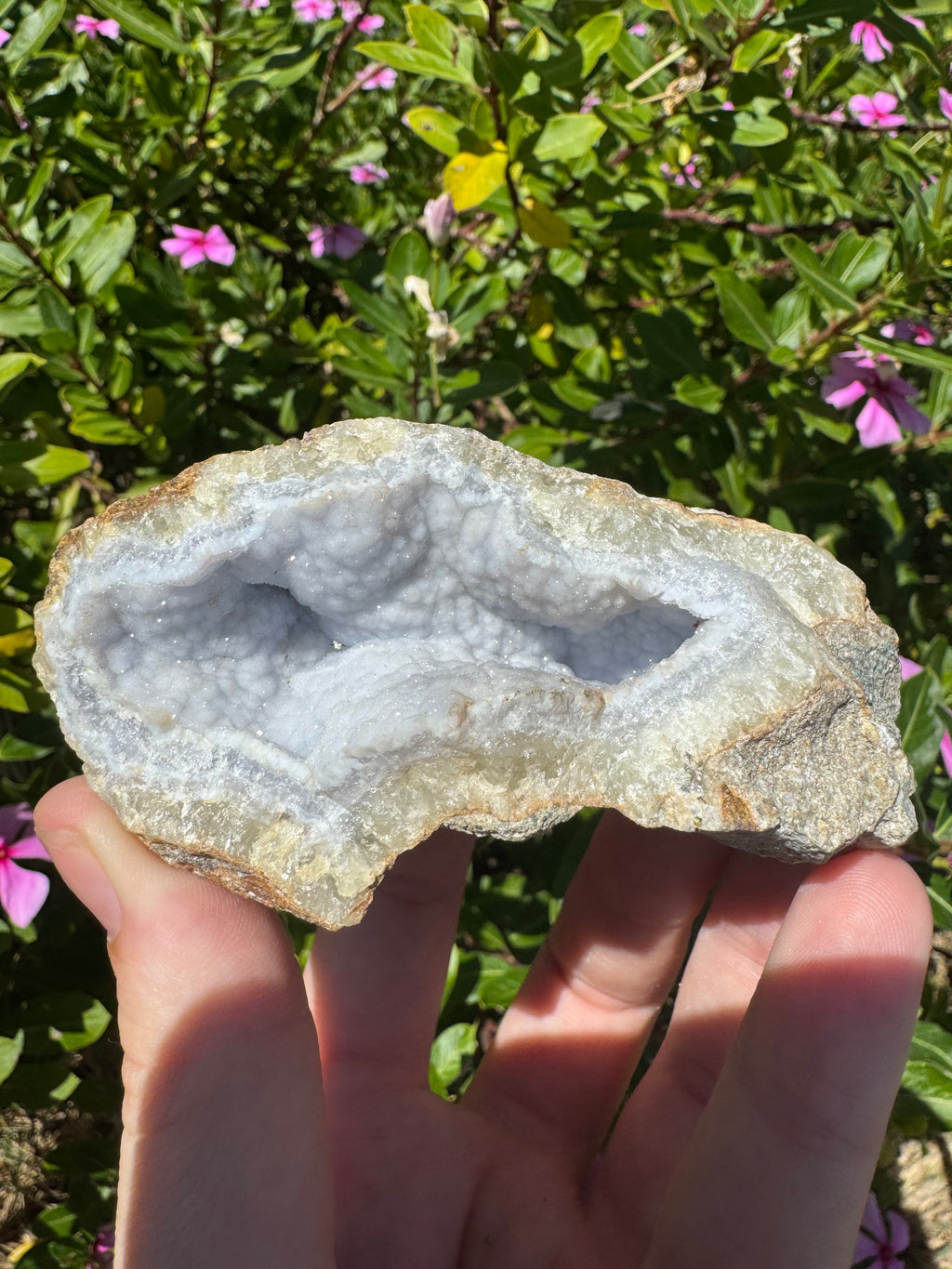 Blue Lace Agate Specimen