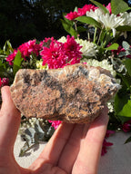 Calcite With Barite and Galena Specimen