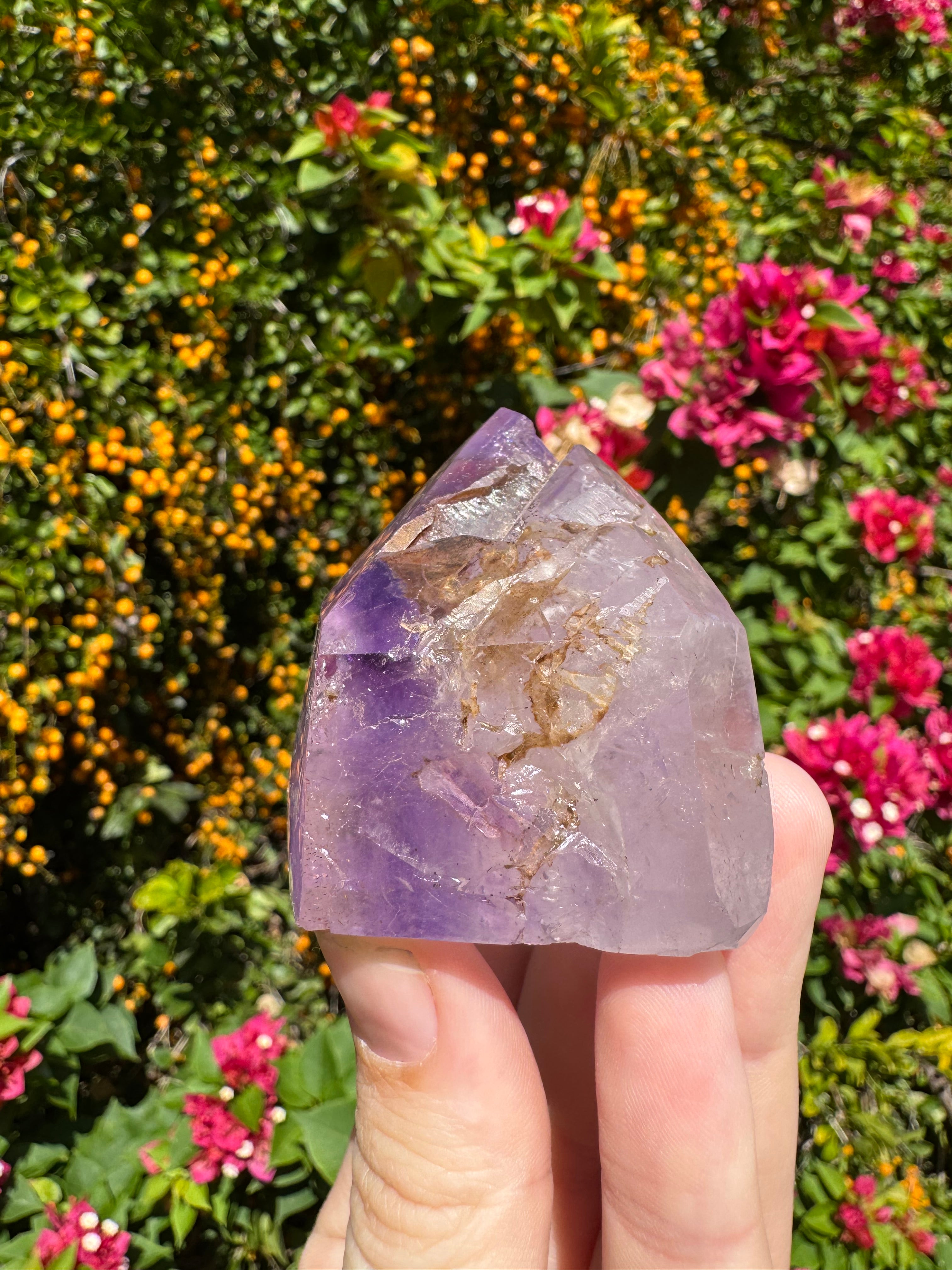 Inclusion Amethyst Freeform