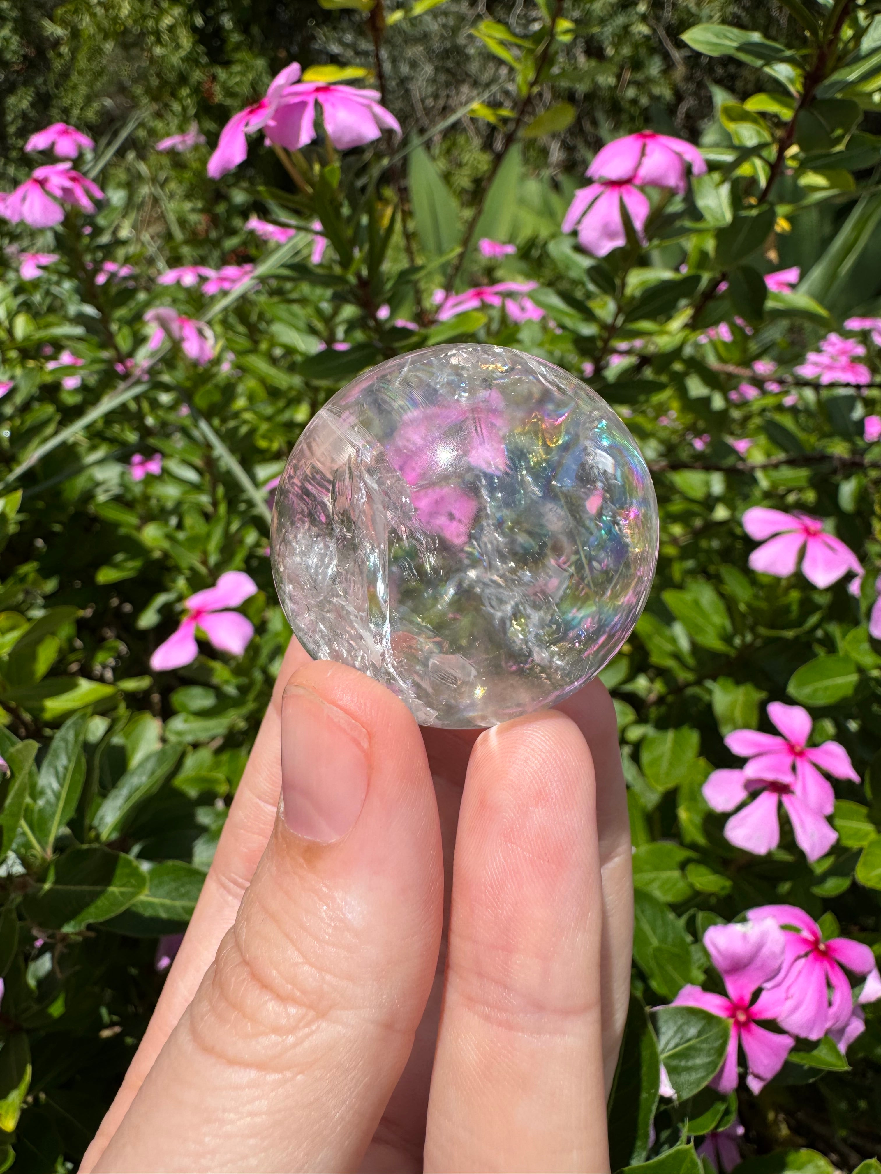 Clear Quartz Sphere - High Quality