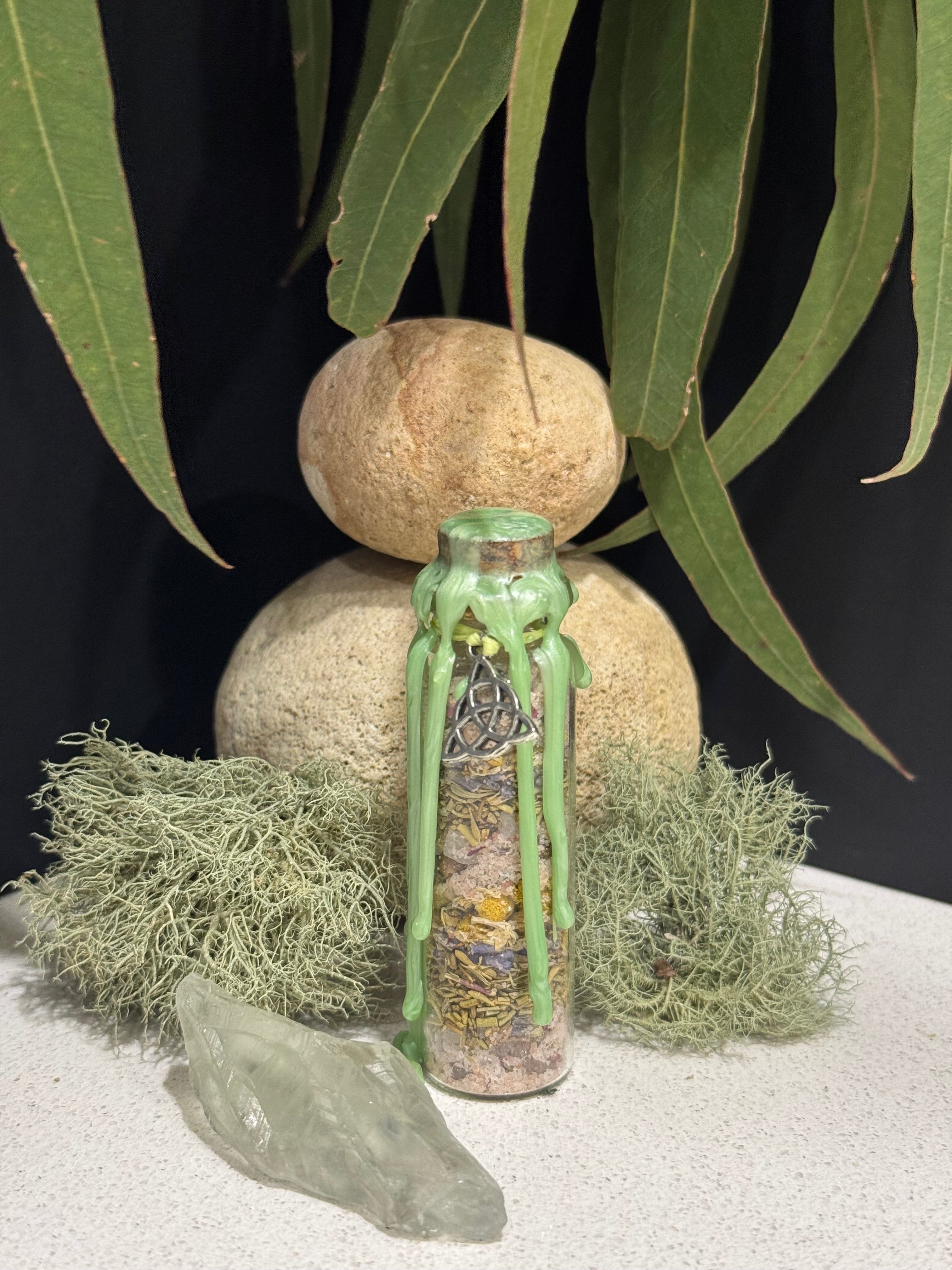 Handcrafted Health Spell Jar | Vitality & Wellbeing
