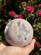 Pink Amethyst Druzy Sphere - 2.219kg