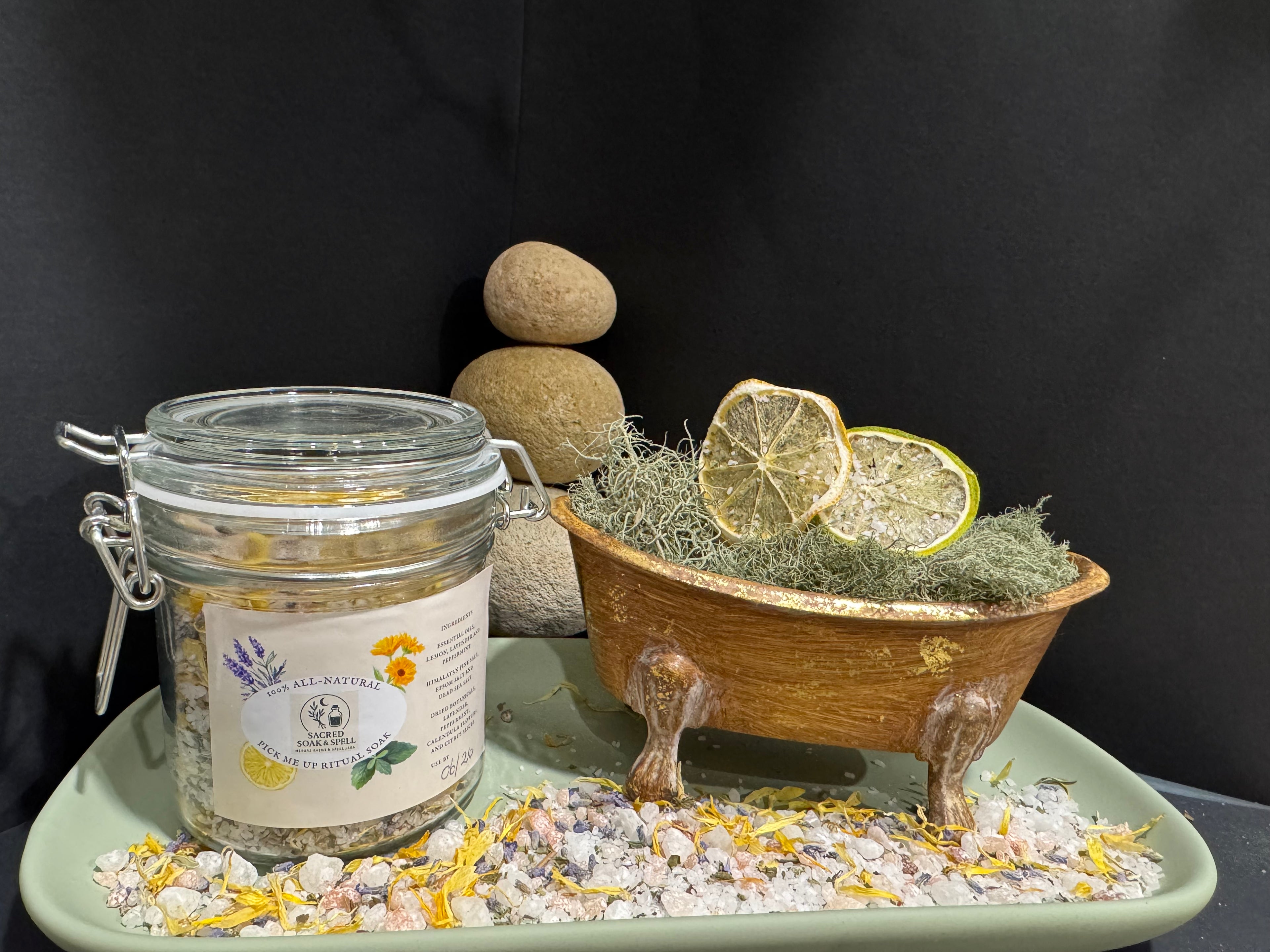 Handcrafted Pick Me Up Ritual Soak