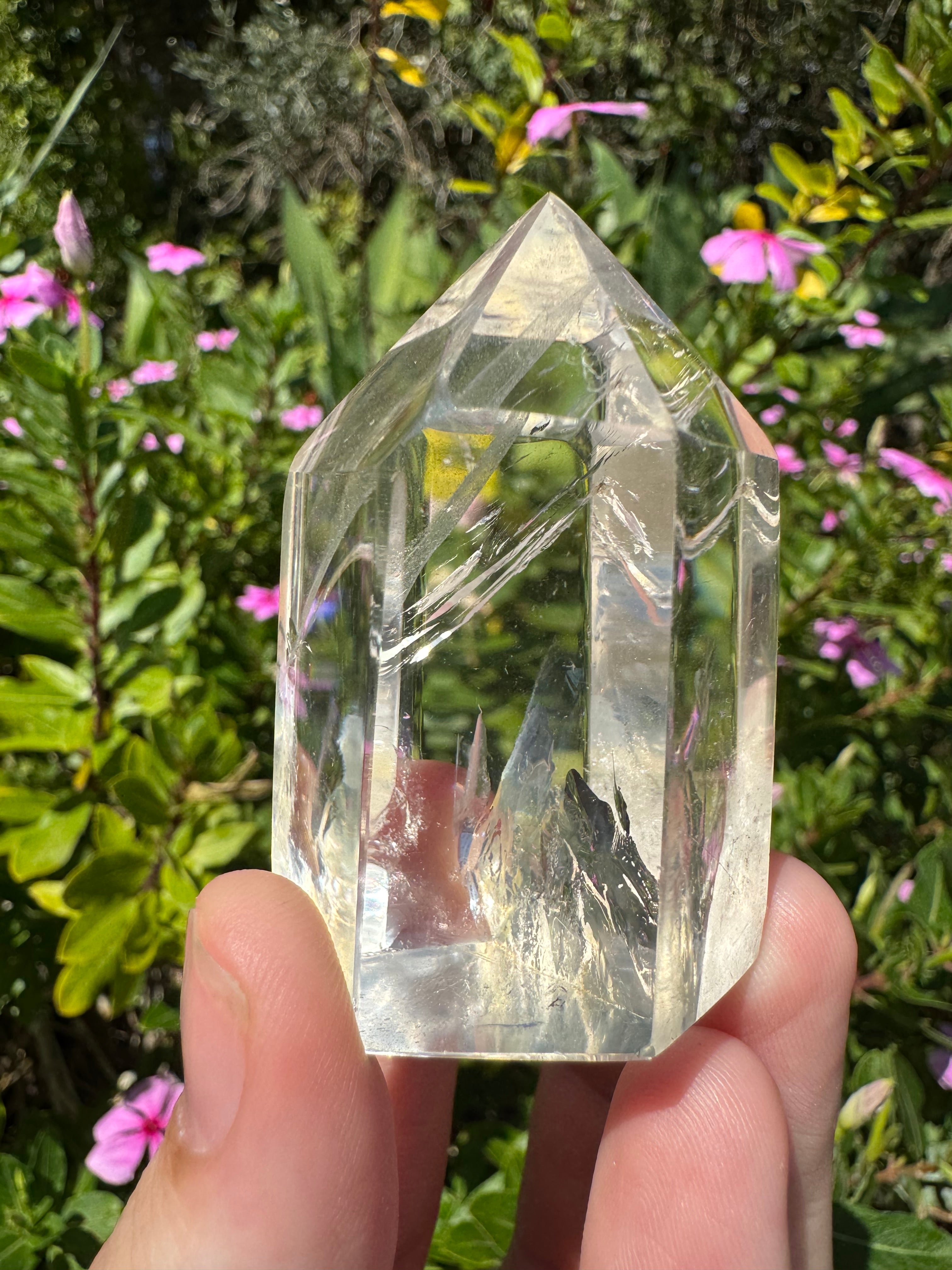 Natural Madagascan Clear Quartz Point