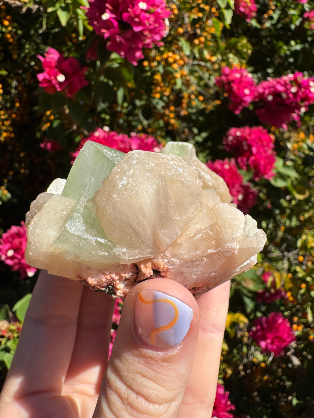 Green ‘Cube’ Apophyllite Specimen