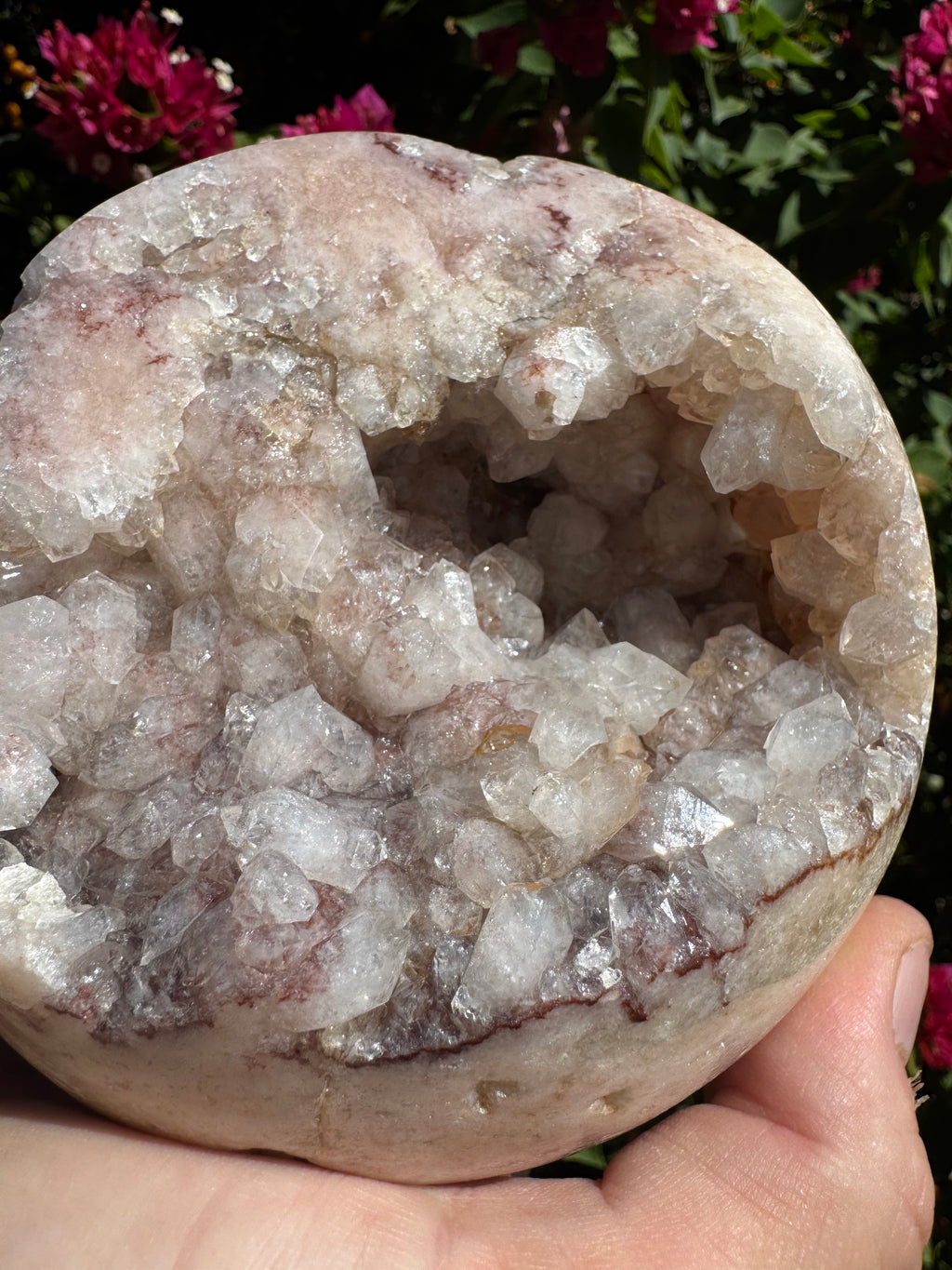 Pink Amethyst Druzy Sphere - 2.219kg