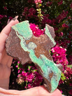 Green Chrysoprase Slice | Yerilla