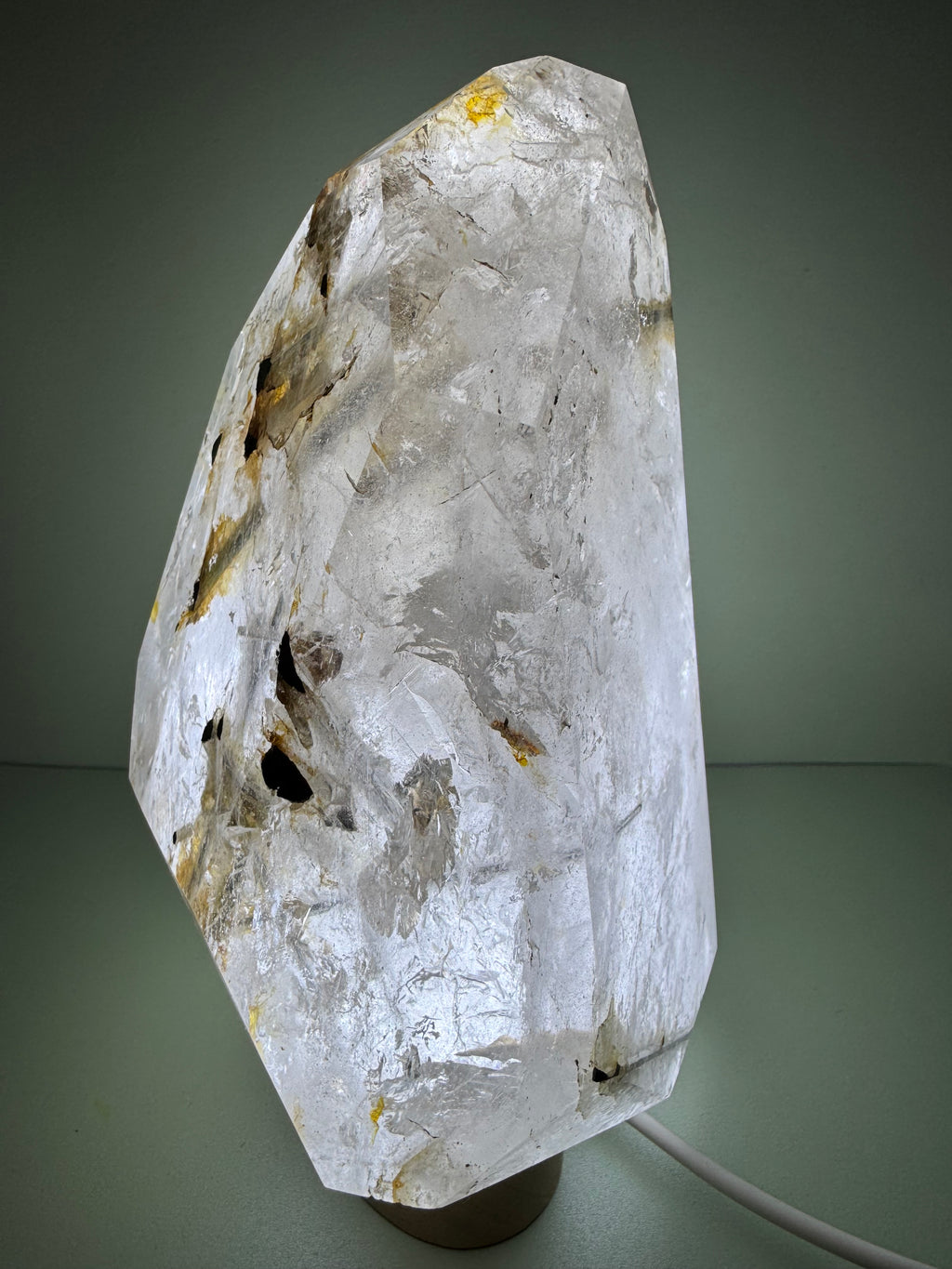Inclusion Quartz Freeform - Black Tourmaline Rods