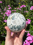 Moss Agate Sphere