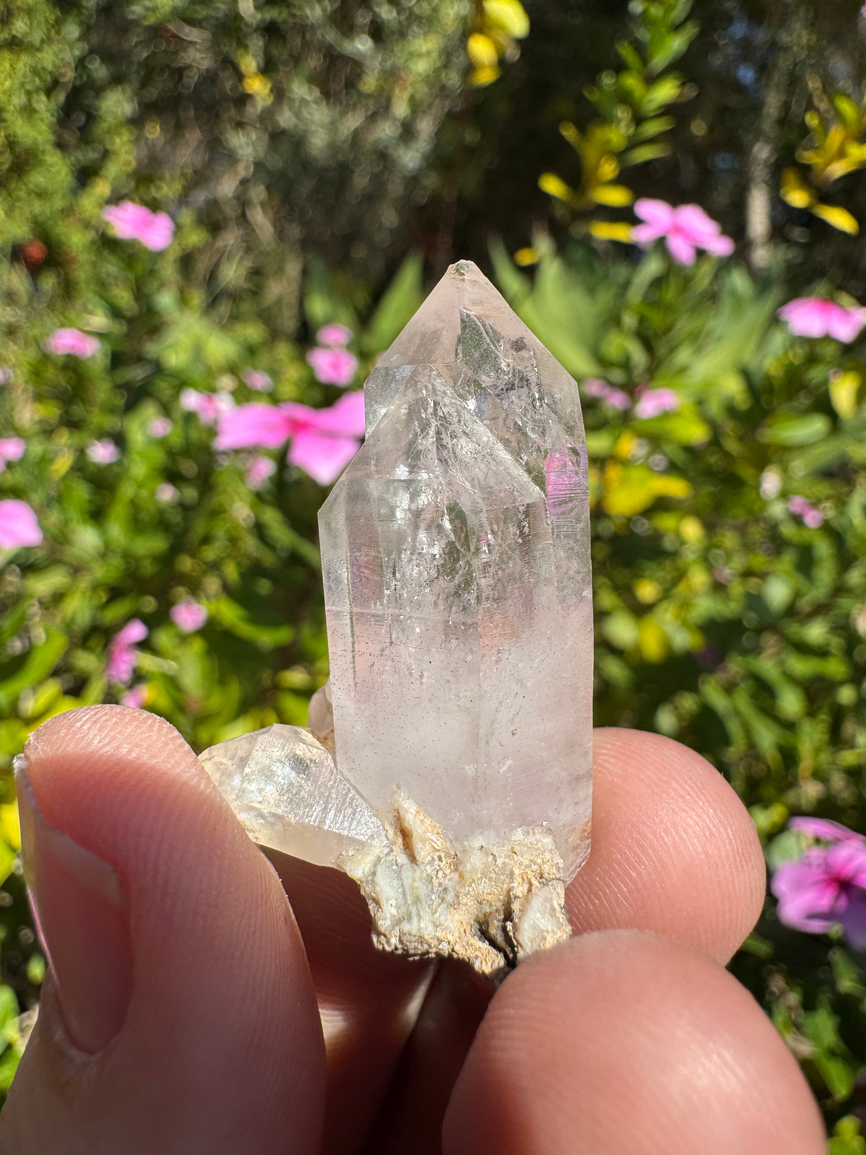 Vera Cruz Amethyst Enhydro Point - Stationary Bubble