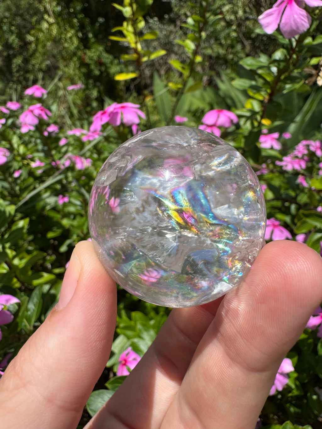 Clear Quartz Sphere - High Quality