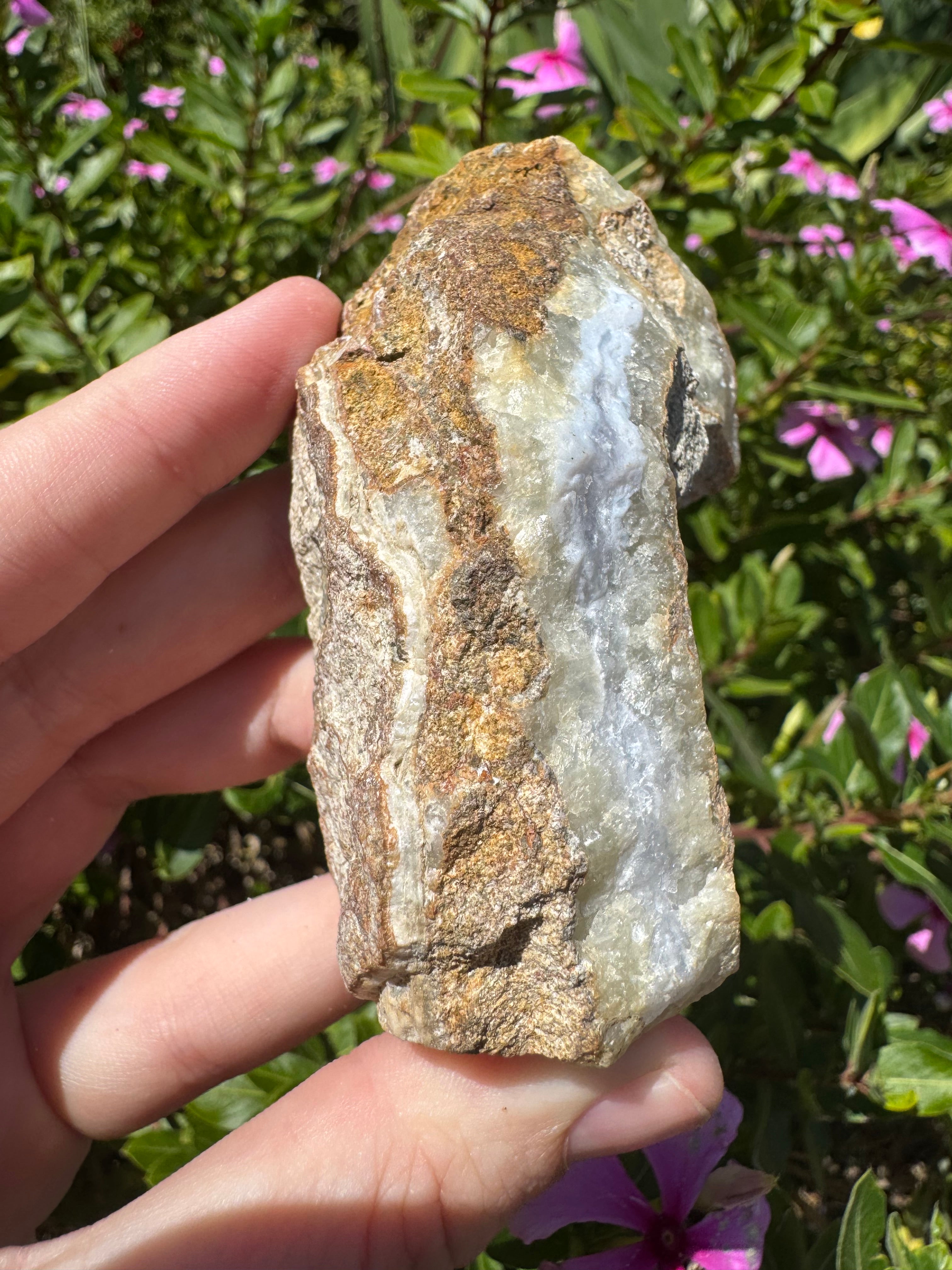 Blue Lace Agate Specimen