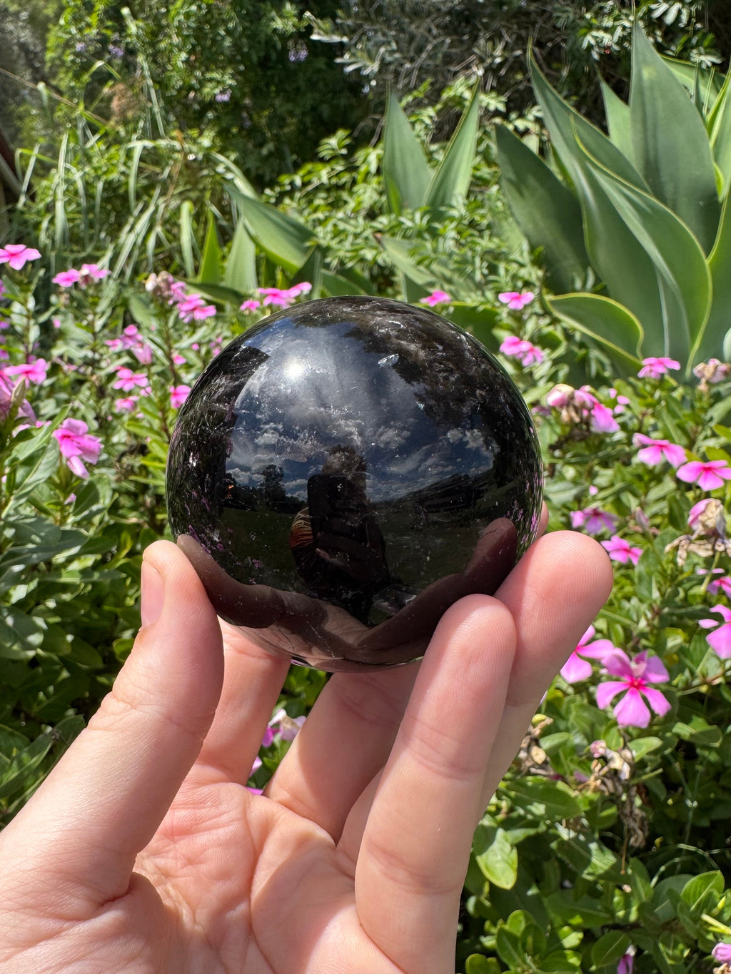 Deep Smoky Quartz Sphere