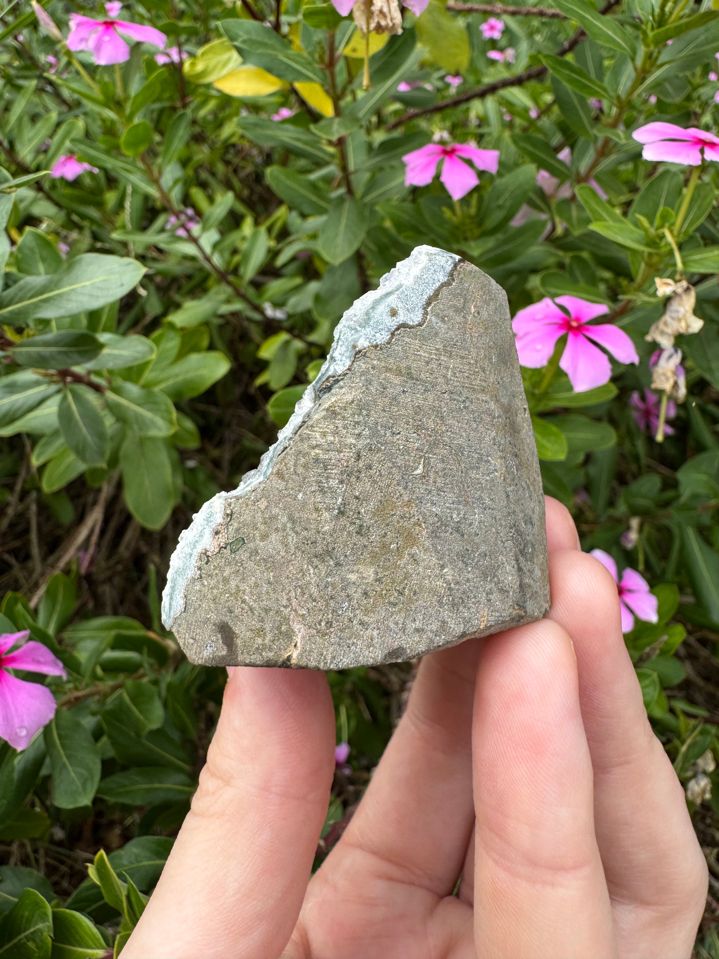 Grey Rainbow Amethyst Cluster