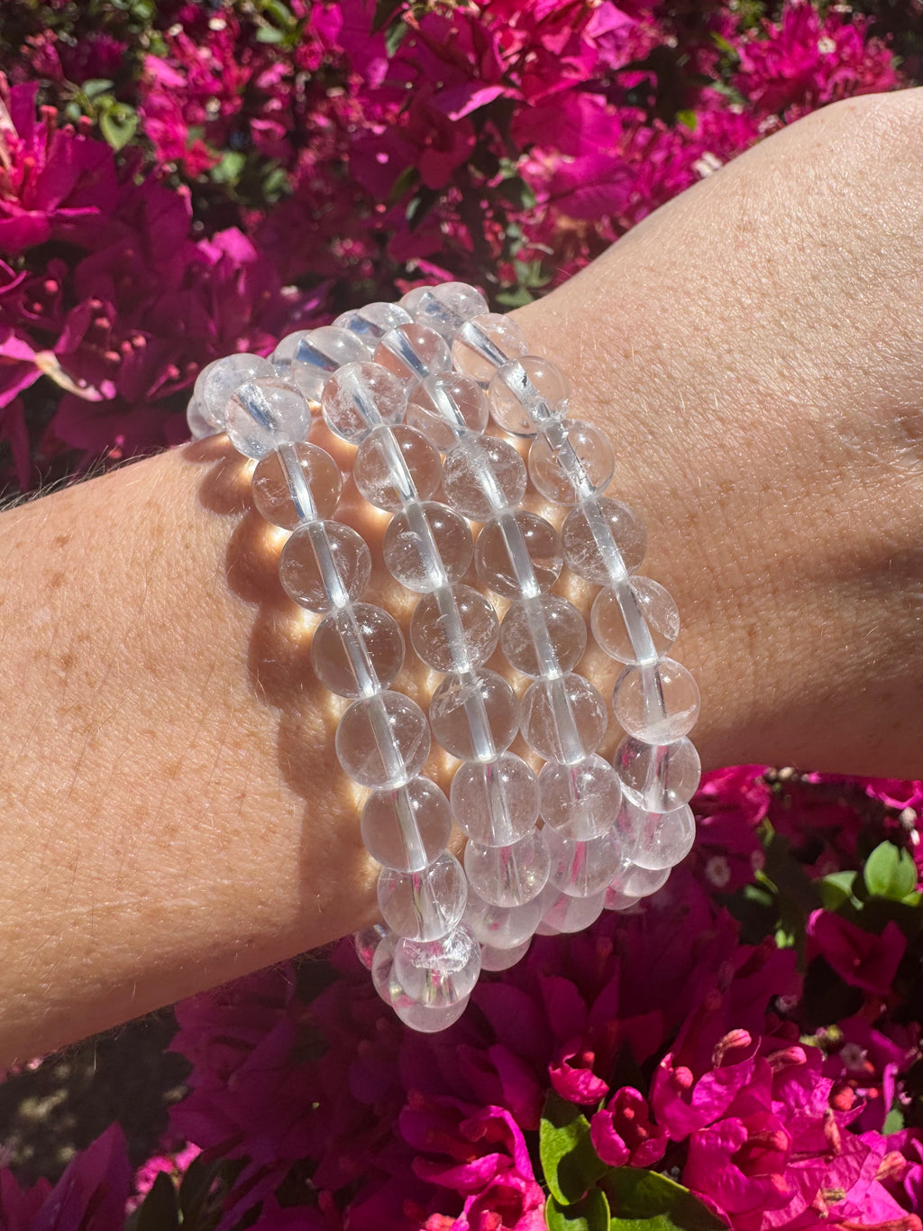 Clear Quartz 8mm Bracelet