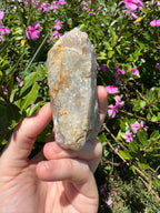 Fluorite And Barite on Quartz Specimen