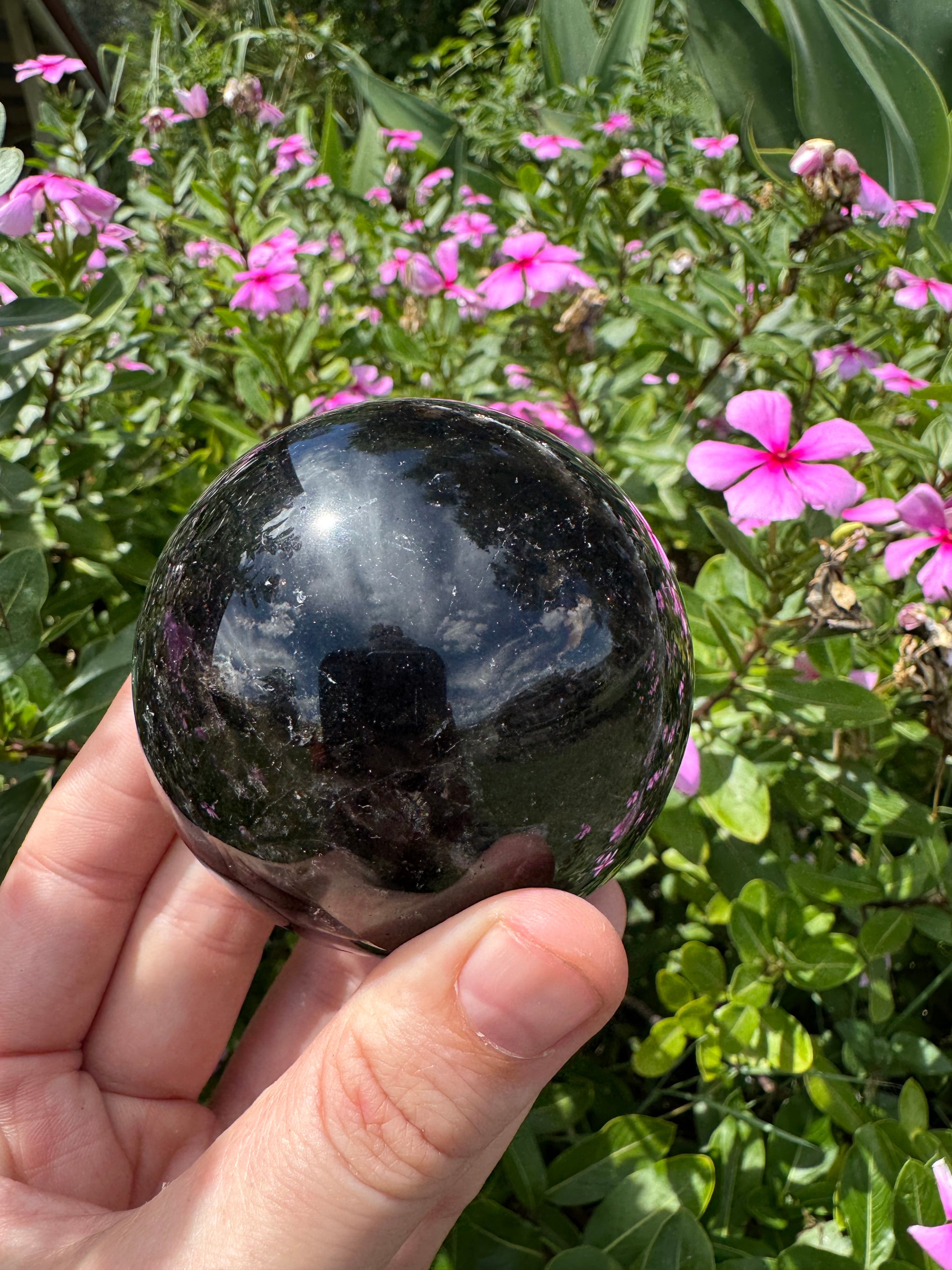 Deep Smoky Quartz Sphere