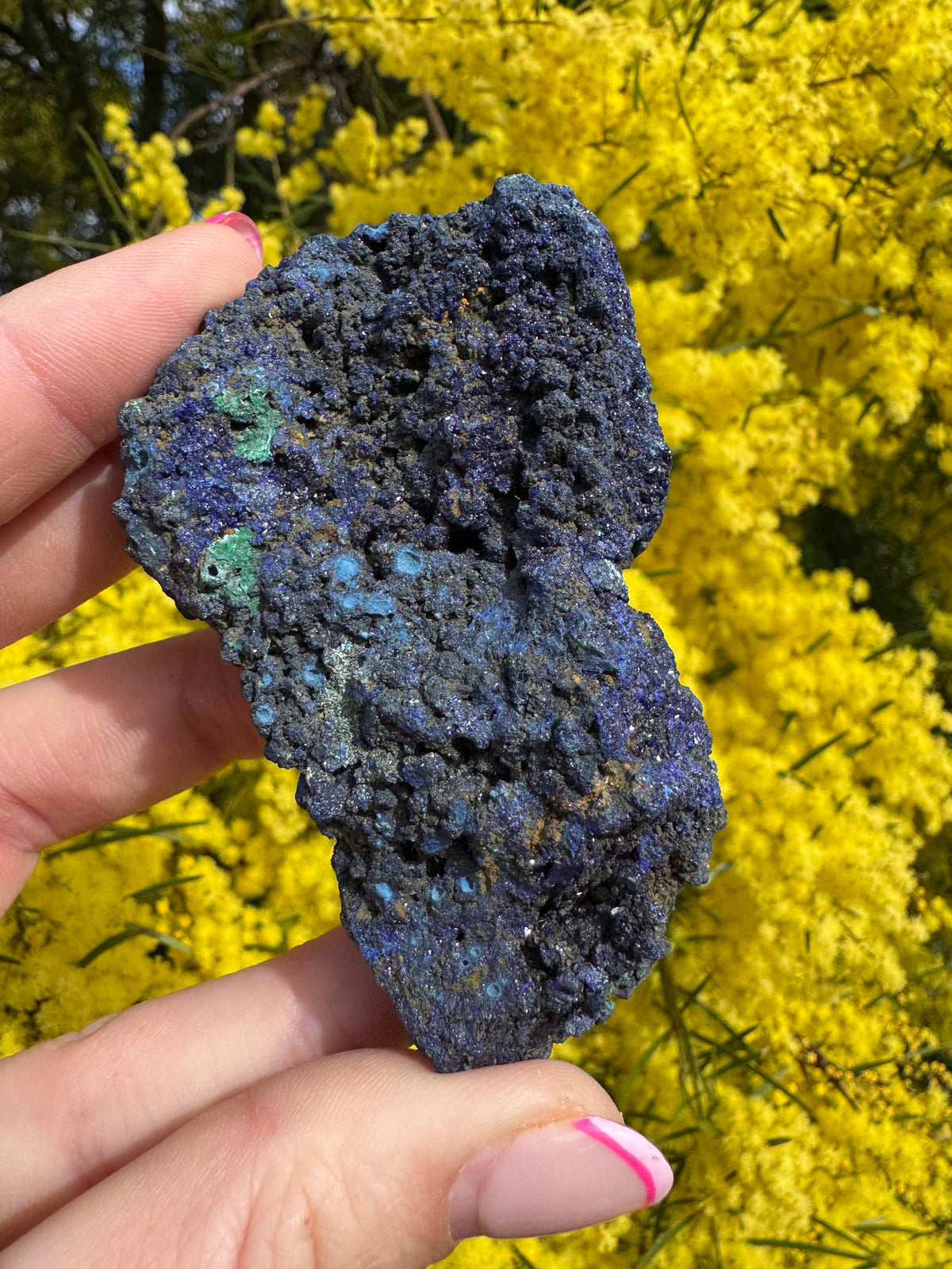 Azurite and Malachite Specimen
