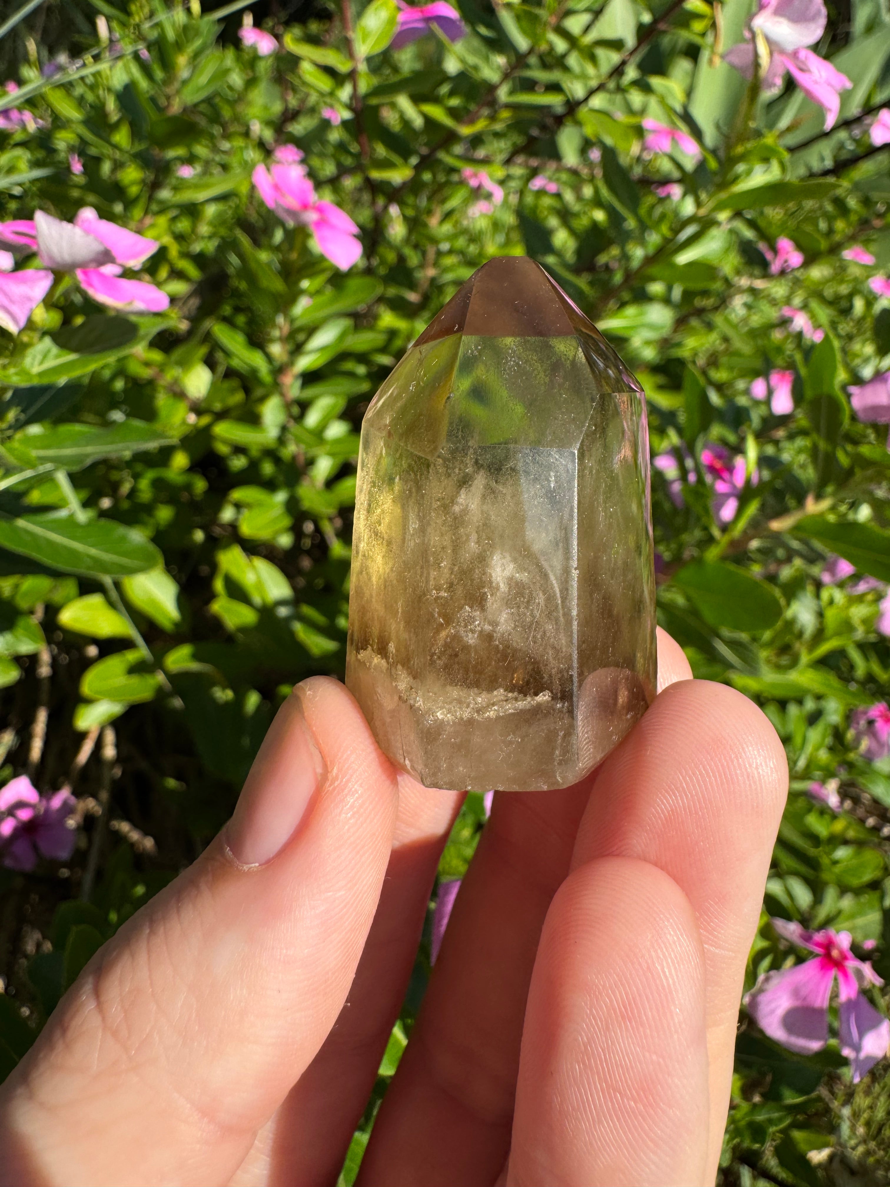 Natural Citrine Polished Point