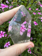 Inclusion Smoky Quartz Faceted Freeform