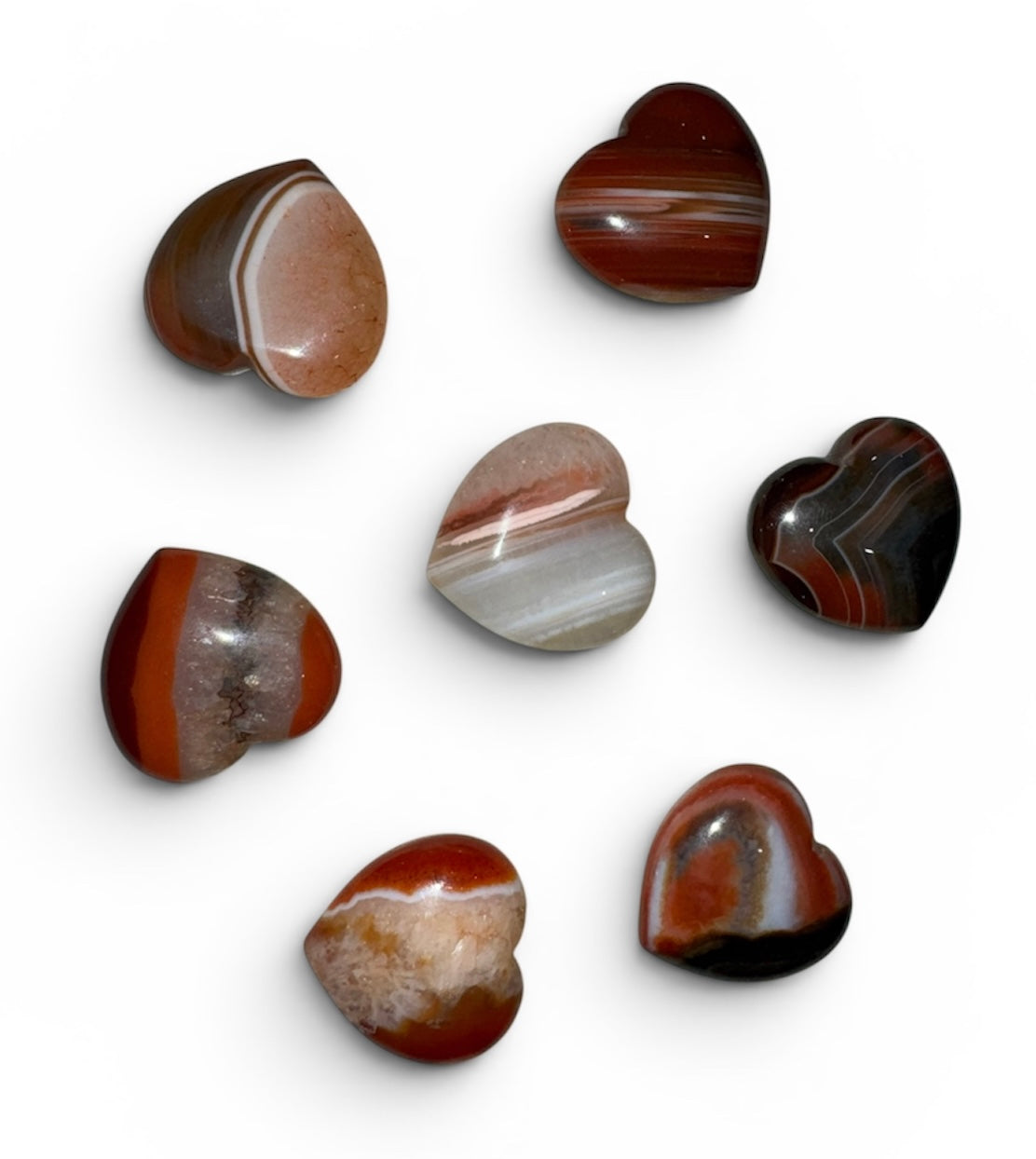Carnelian Hearts - Mini