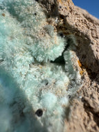 Blue Aragonite Specimen
