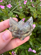Labradorite Fox Carving