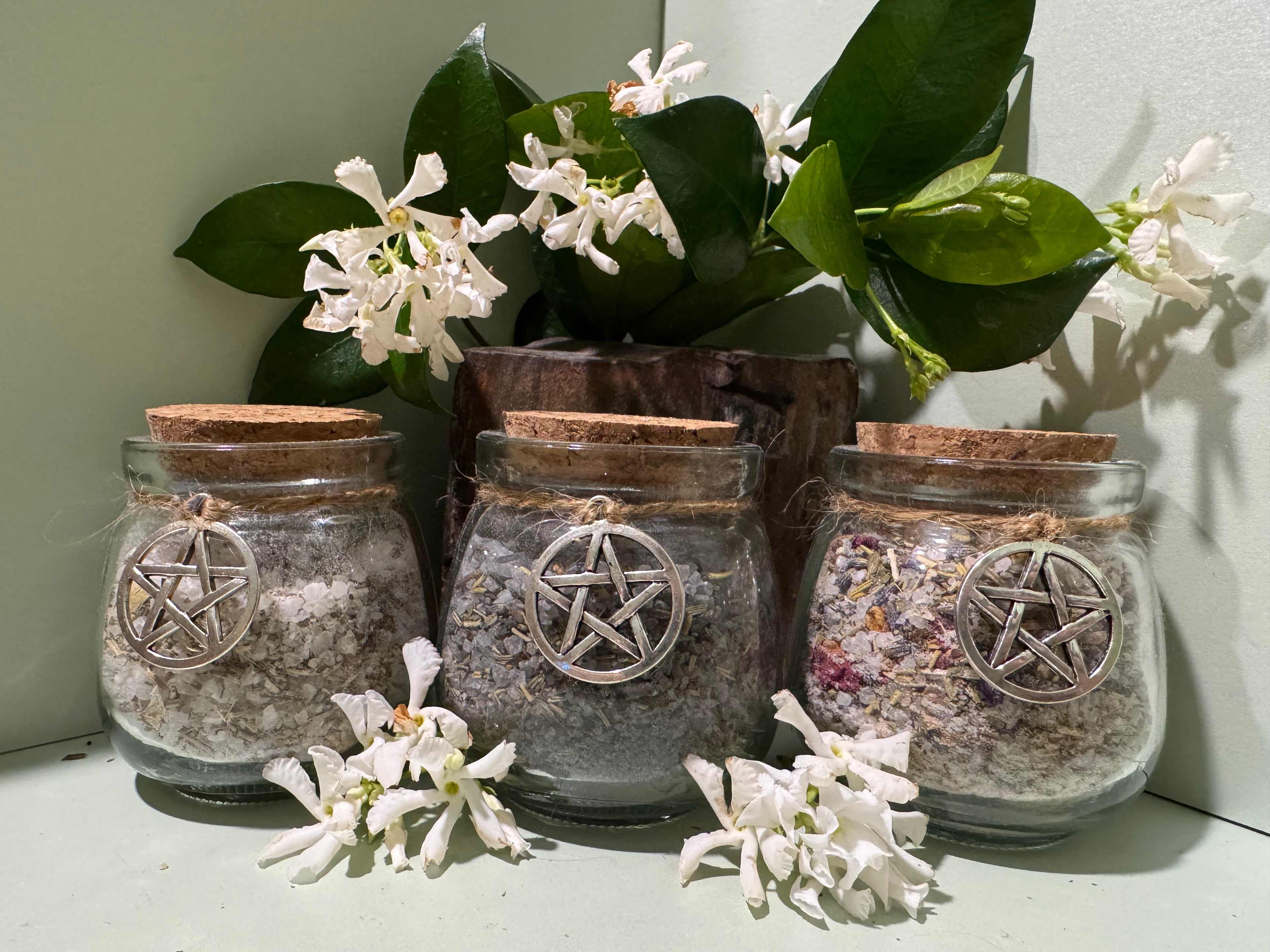 The Sacred Salt Set — Purify, Attract, Shield
