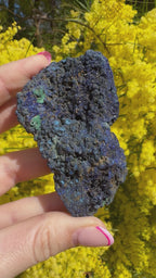Azurite and Malachite Specimen