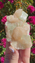 Green ‘Cube’ Apophyllite Specimen