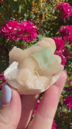Green ‘Cube’ Apophyllite Specimen