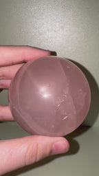 Rose Quartz Sphere with Asterism