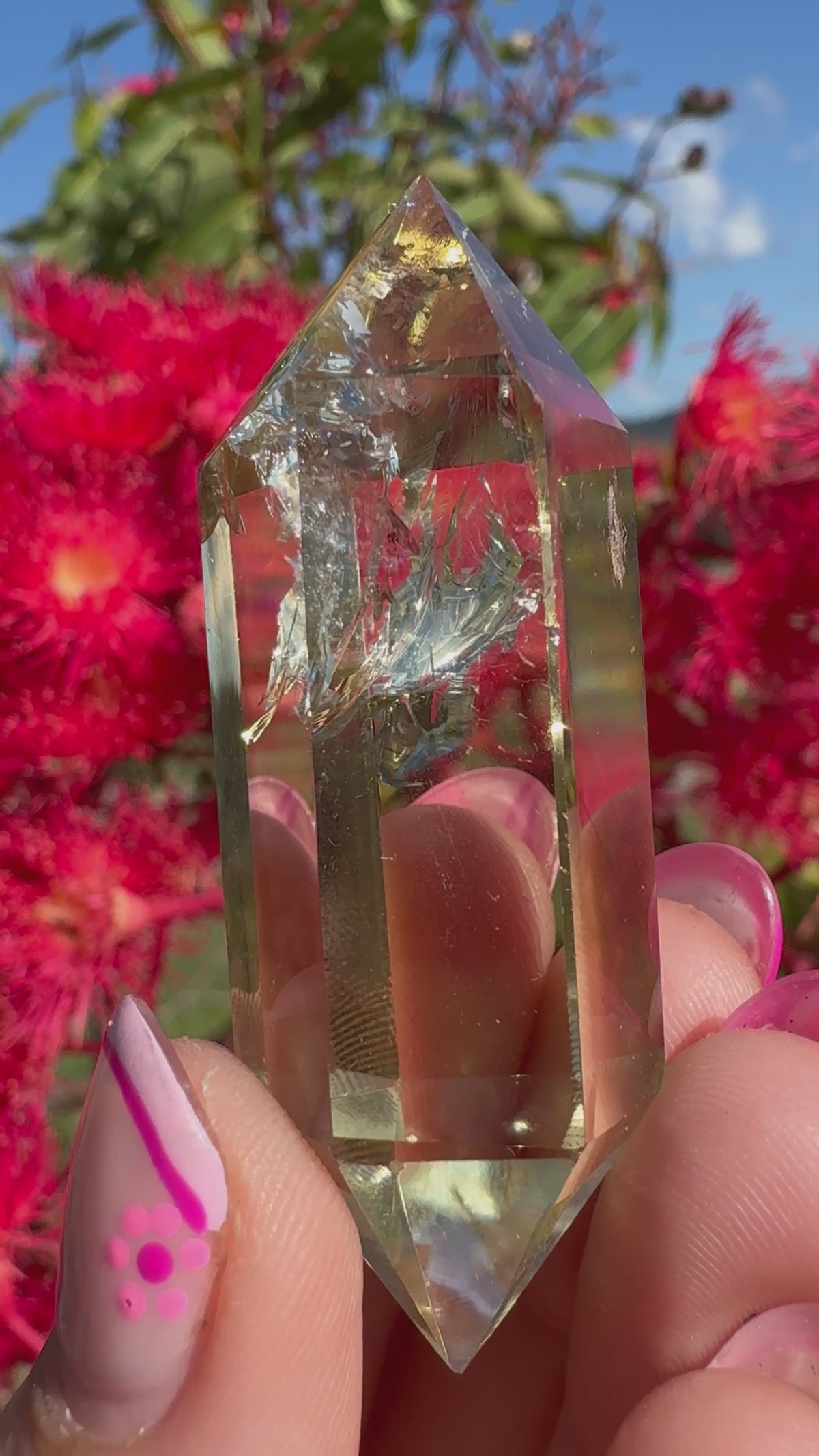 Citrine Double Terminated Point