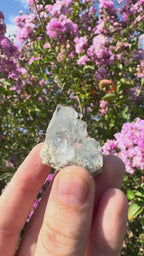 Blue Cubic Fluorite Cluster