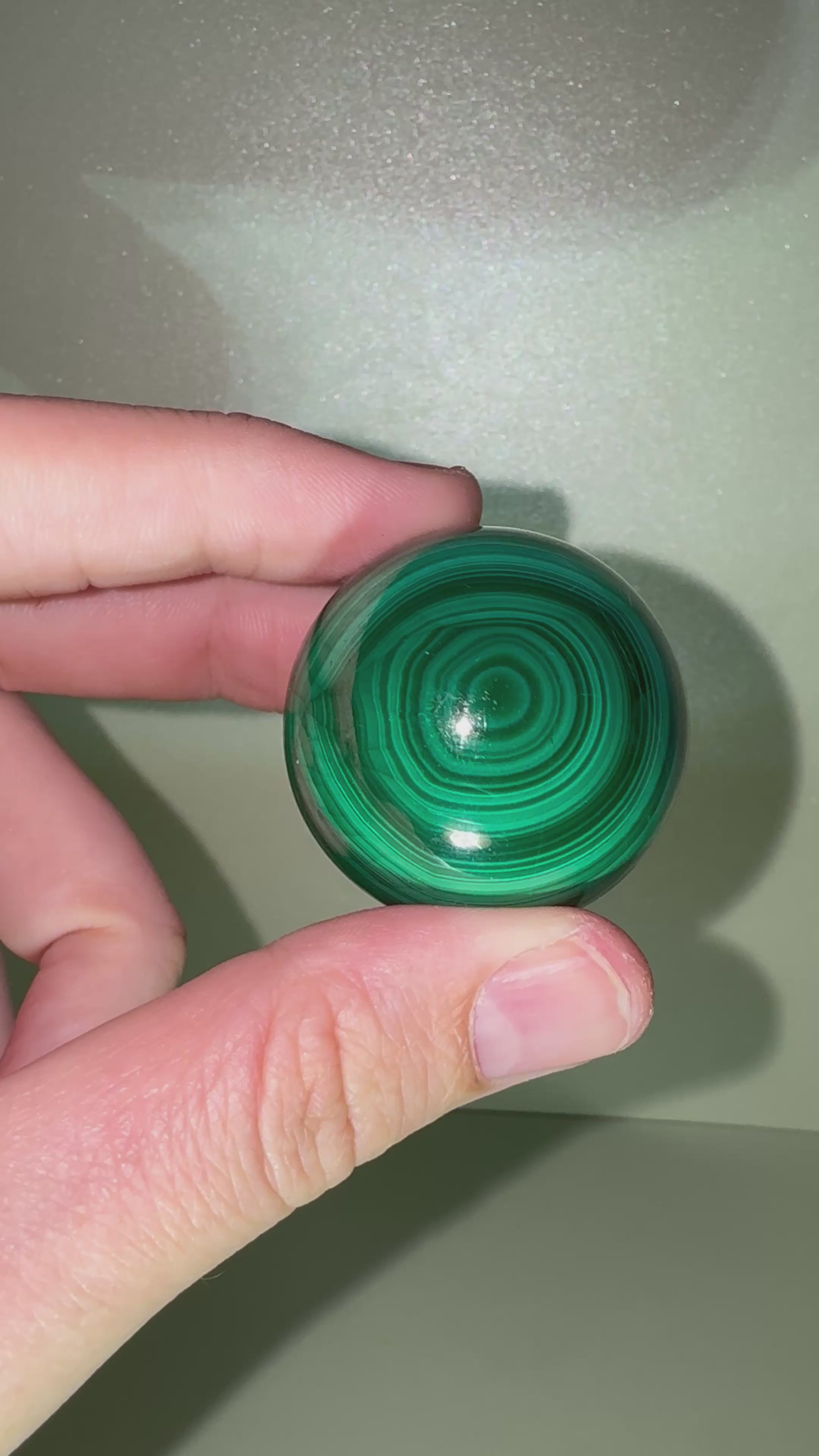 Malachite Sphere - 3.5cm