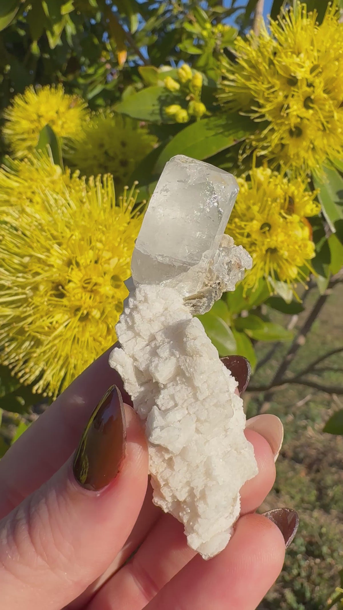 Imperial Topaz Natural Specimen - Katlang