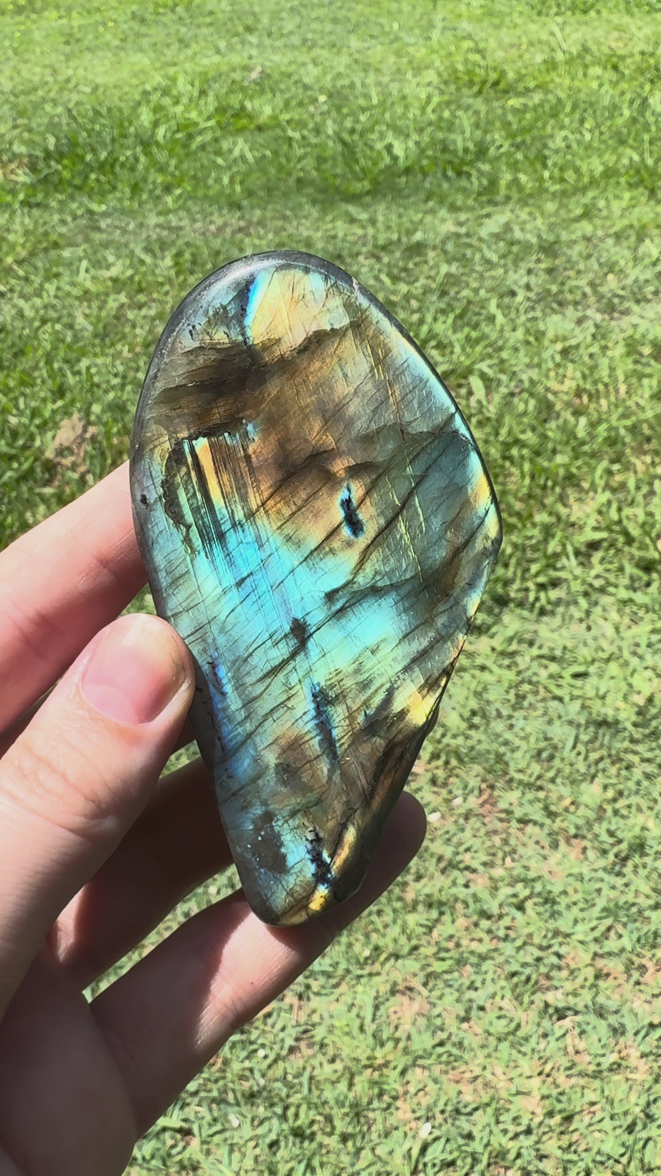 Labradorite Standing Freeform